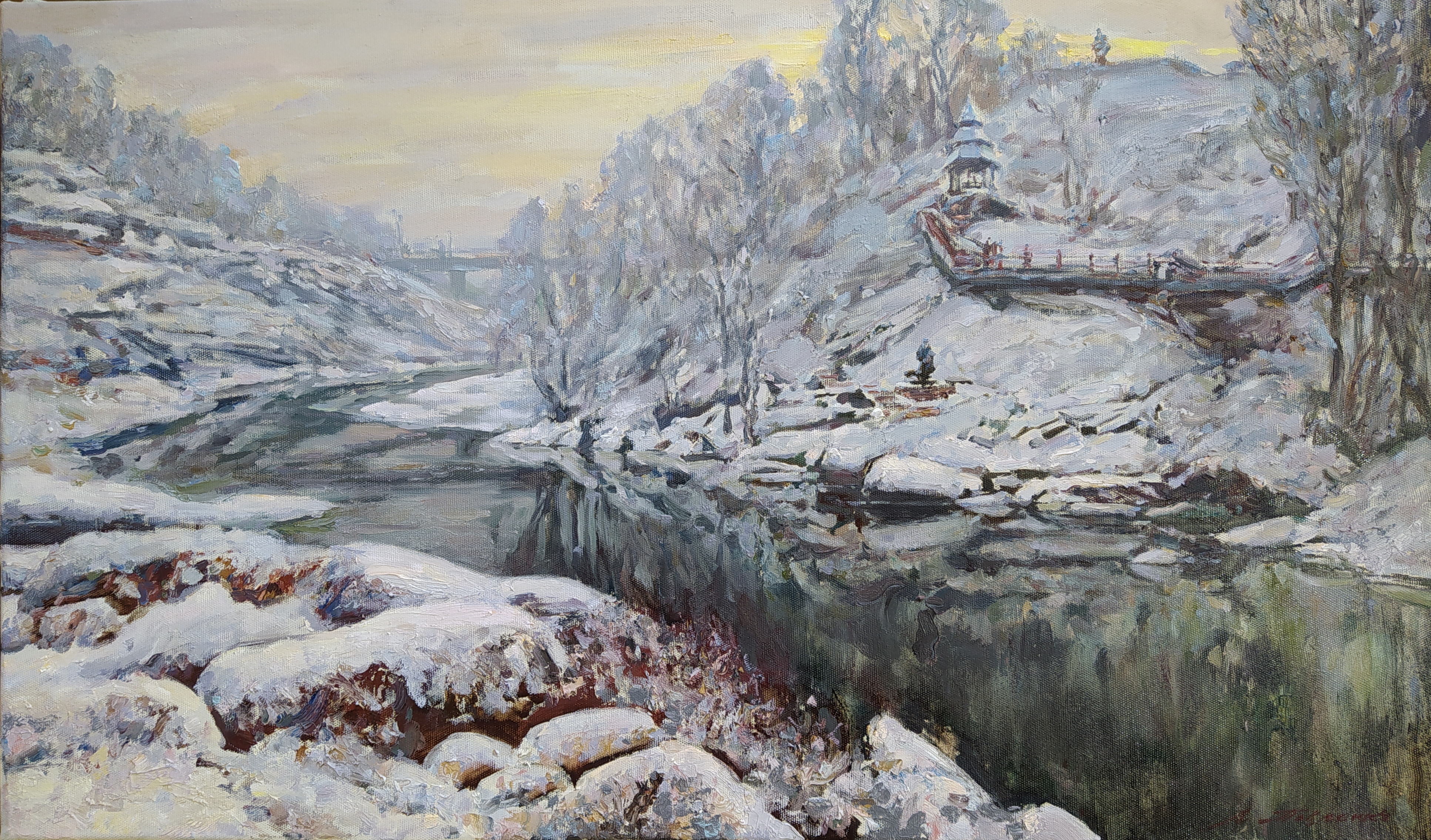 Winter on the river